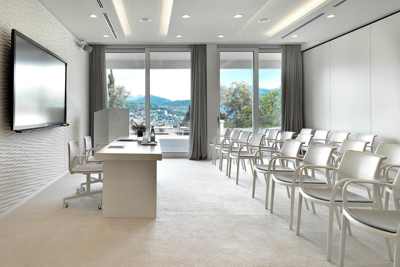 The View Lugano Hotel Paradiso Bagian luar foto