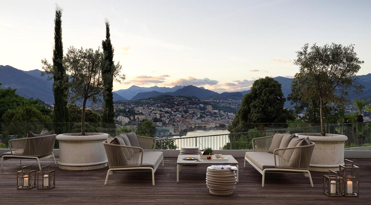 The View Lugano Hotel Paradiso Bagian luar foto