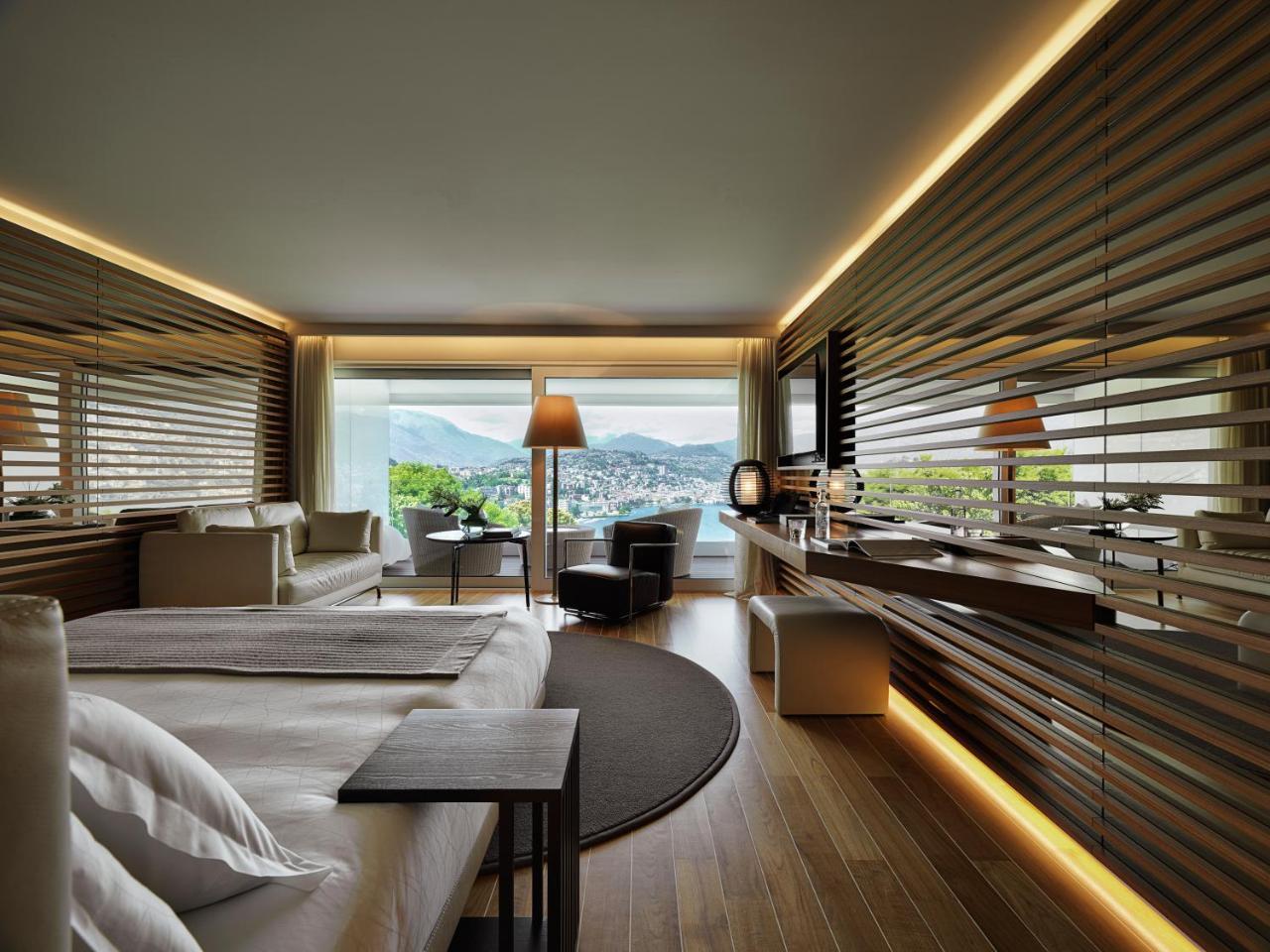 The View Lugano Hotel Paradiso Bagian luar foto