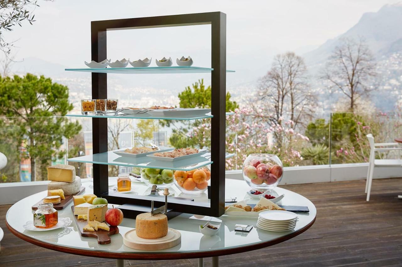 The View Lugano Hotel Paradiso Bagian luar foto
