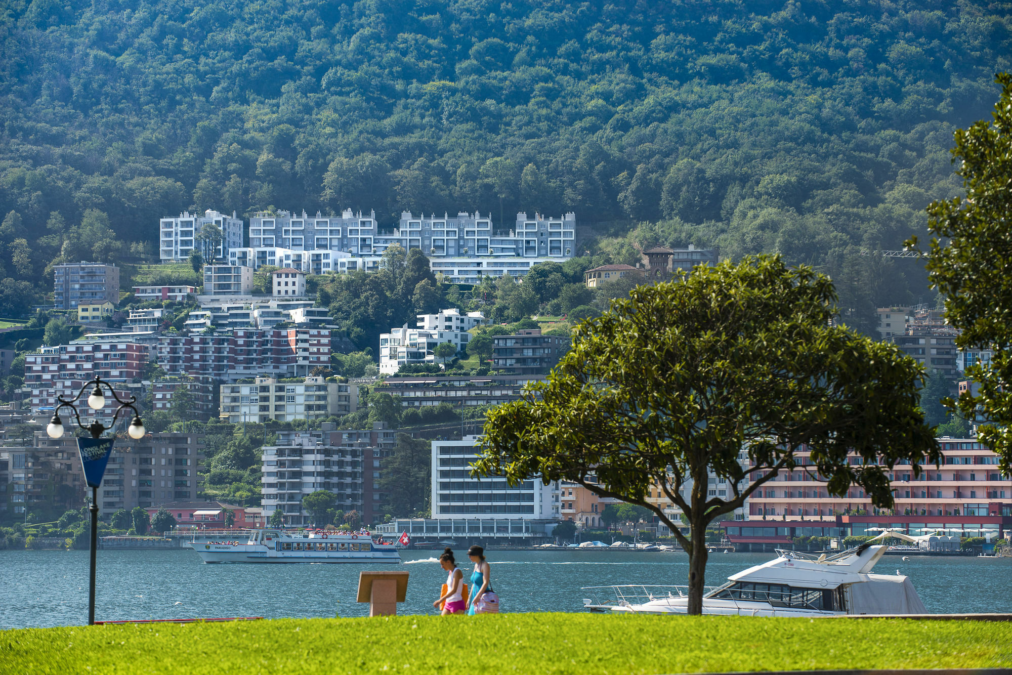 The View Lugano Hotel Paradiso Bagian luar foto